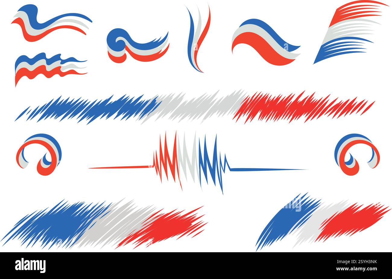 Vector logo set France flag icon. Flat style Stock Vector Image & Art ...