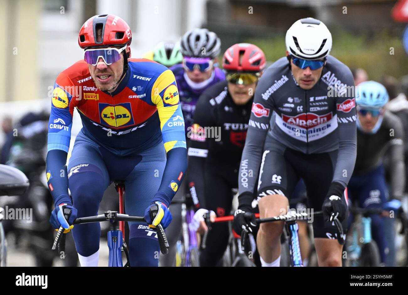 Gent, Belgium. 01st Mar, 2025. Belgian Tim Declercq of Lidl-Trek ...