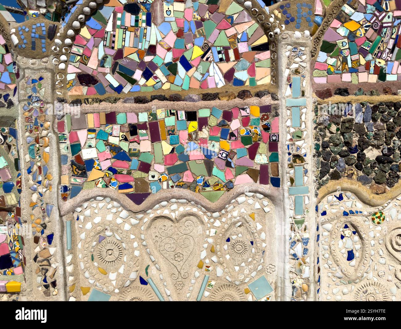 Simon Rodea The WATTS TOWERS Historical site also known as Towers of Simon Rodia ...