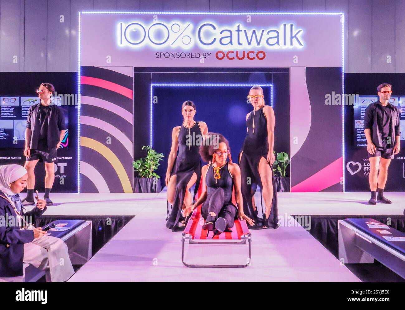london Exel1 March 2025 100% Optical’s runway show takes centre stage ...