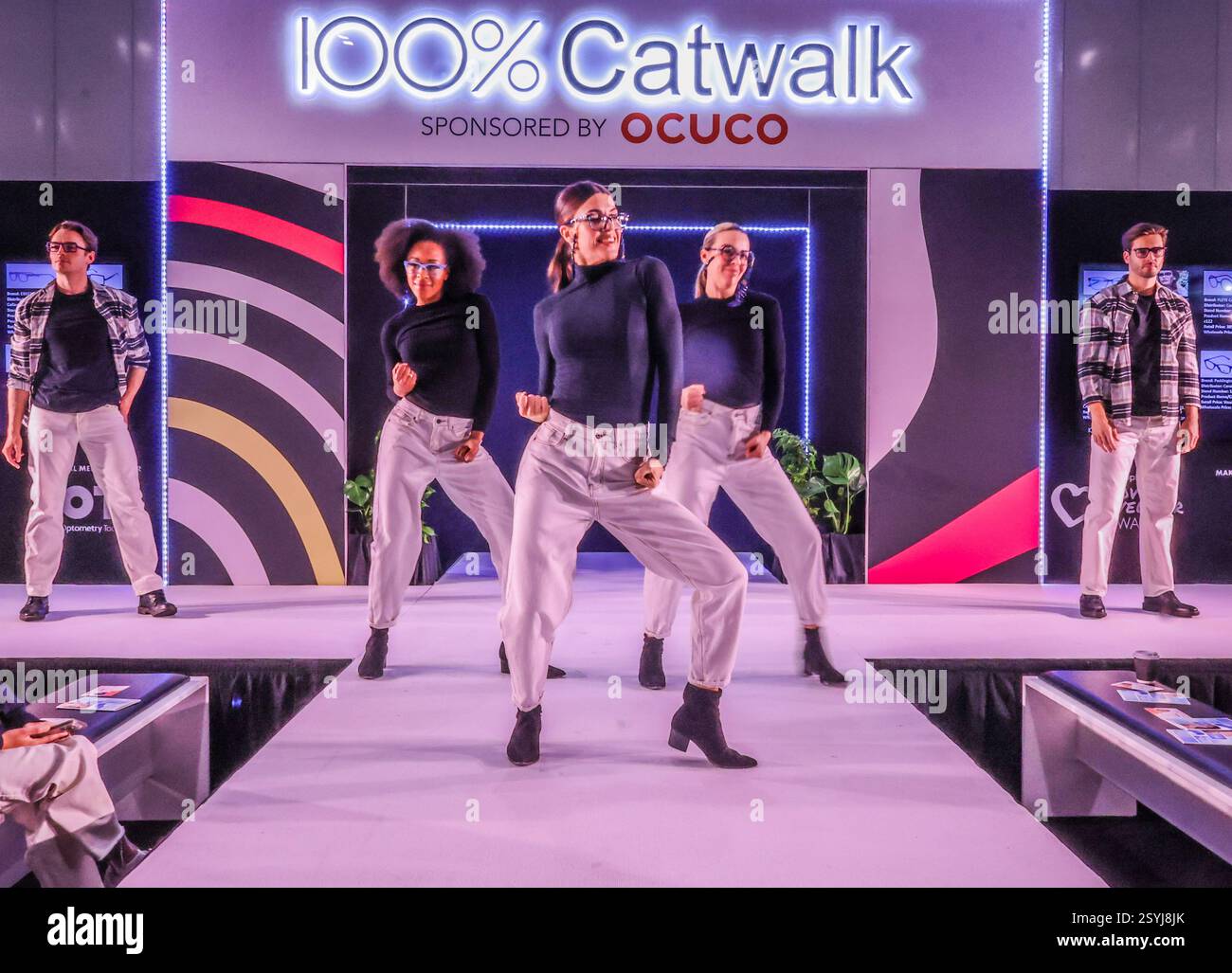 london Exel1 March 2025 100% Optical’s runway show takes centre stage ...