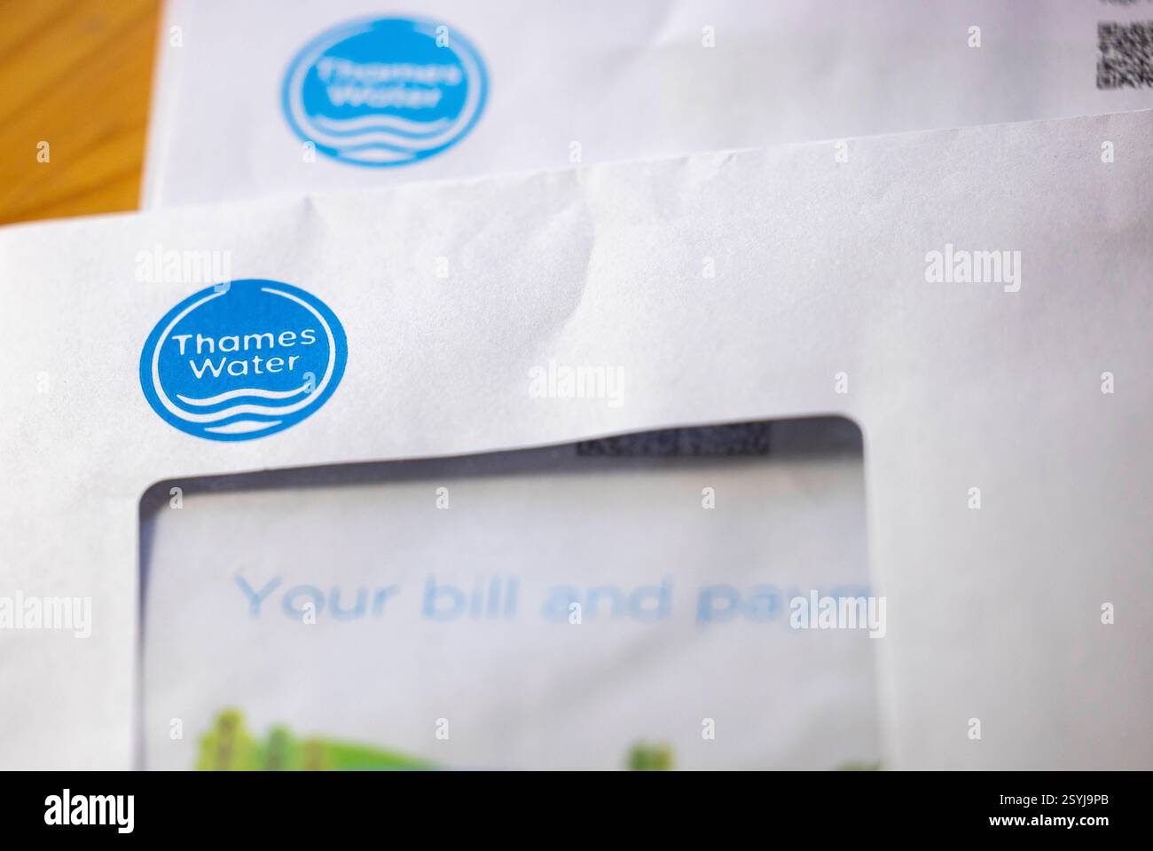 London UK 1st Mar 2025 A Recent Thames Water Bill Thames Water london-uk-1st-mar-2025-a-recent-thames-water-bill-thames-water