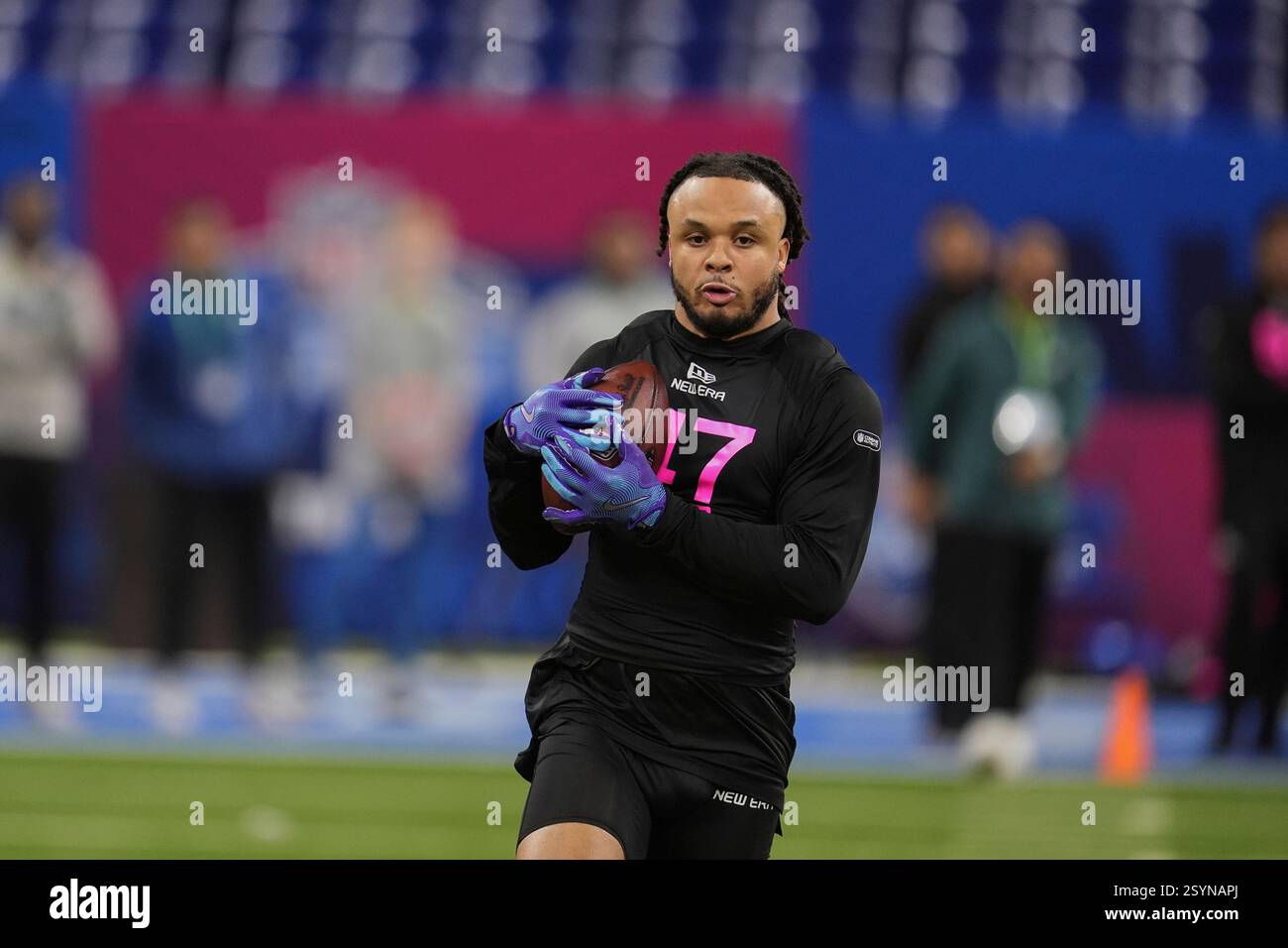 Jaylen Reed Position Penn State defensive back Jaylen Reed runs a drill at the NFL football ...