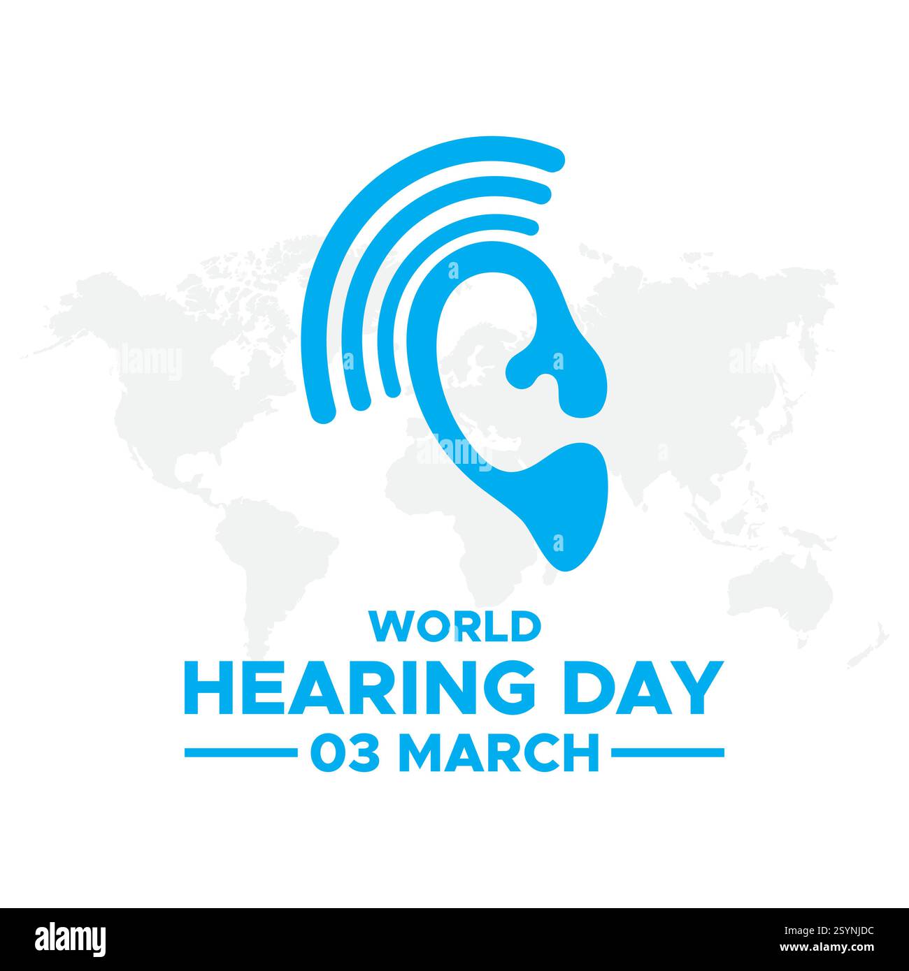 World hearing day international Stock Vector Images - Alamy