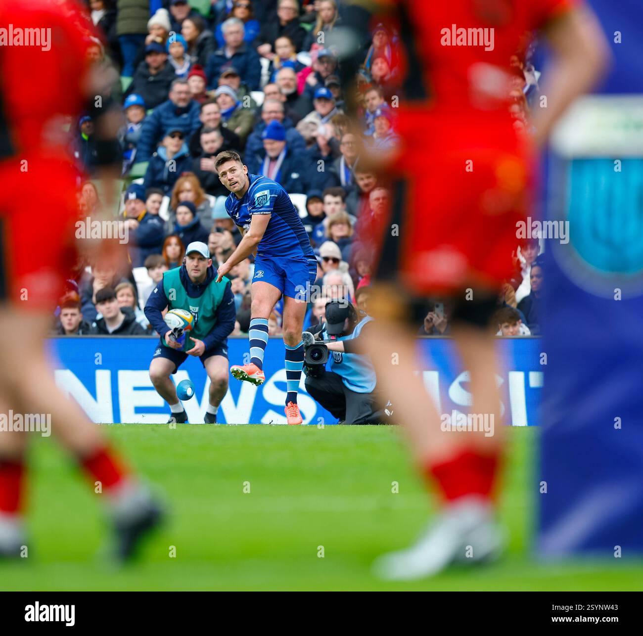 Aviva Stadium, Dublin, Ireland. 1st Mar, 2025. United Rugby ...