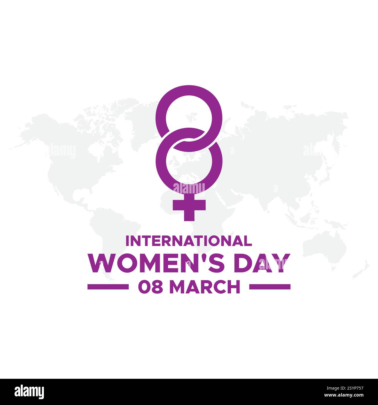 Women's day greeting card background. A greeting card from March 8th ...