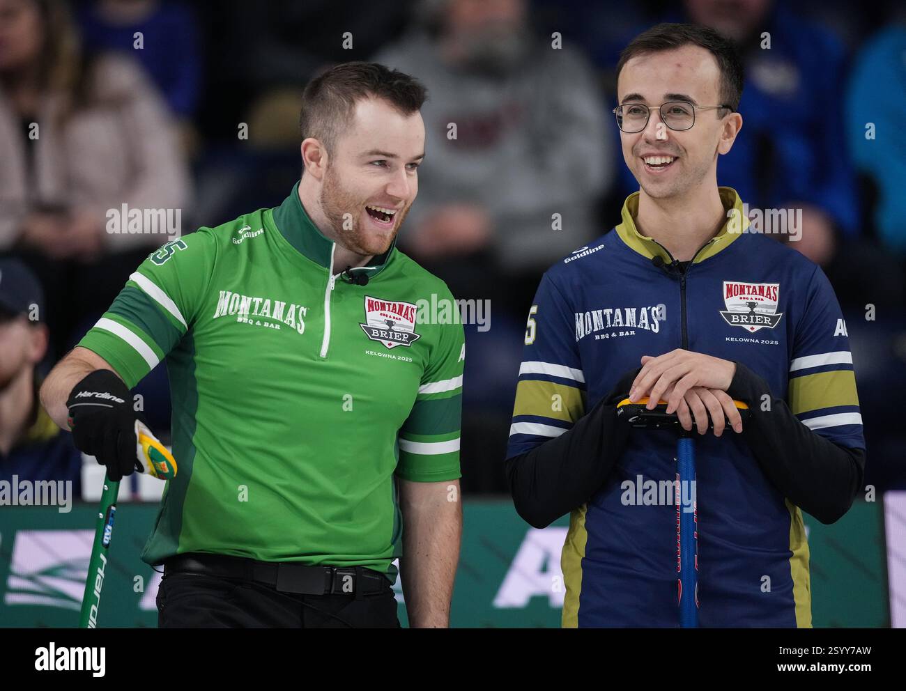 Kelowna, Canada. 01st Mar, 2025. Saskatchewan-Kleiter skip Rylan ...