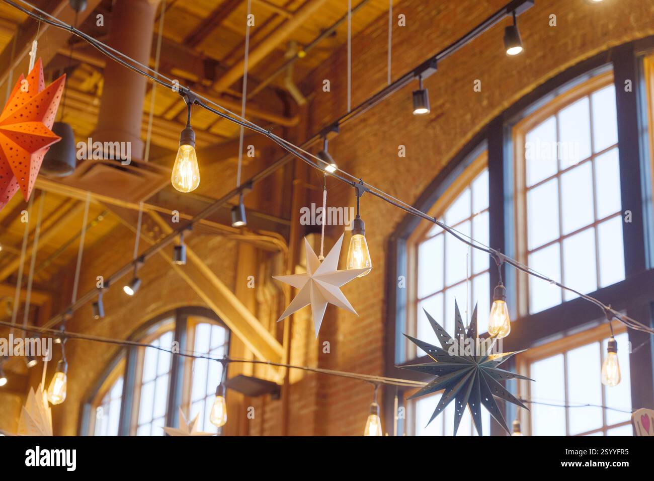 Bulb Lighting interior decor . High quality photo Stock Photo