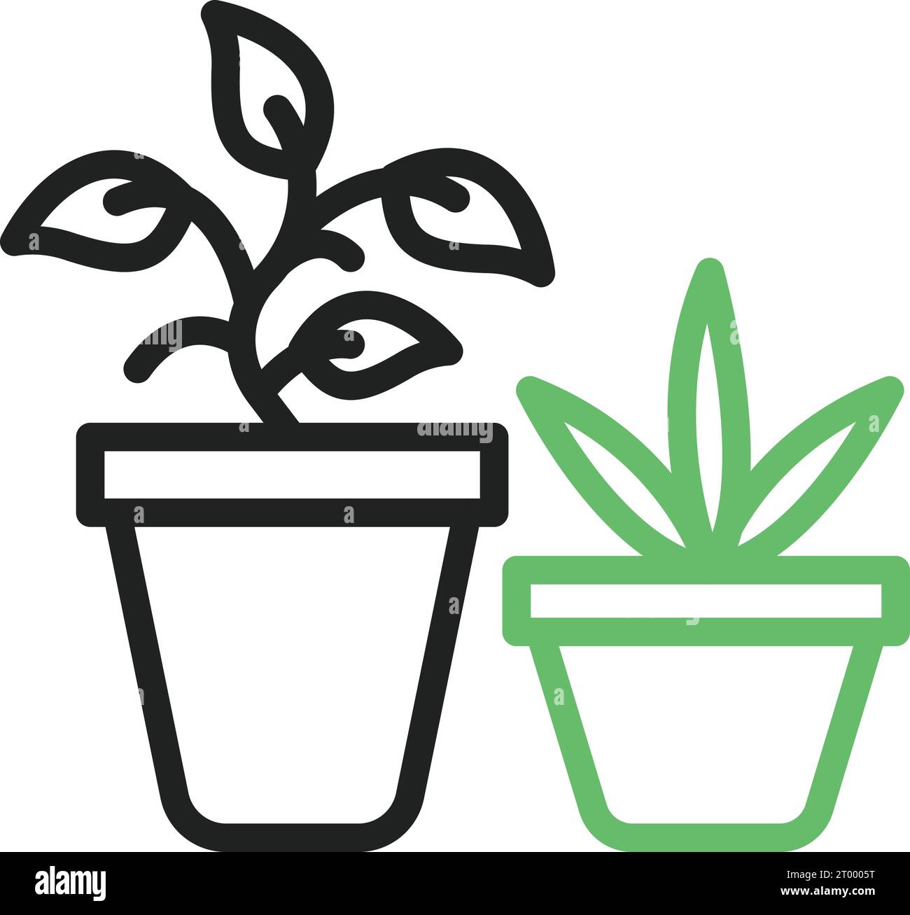 Plants icon vector image Stock Vector Image & Art - Alamy