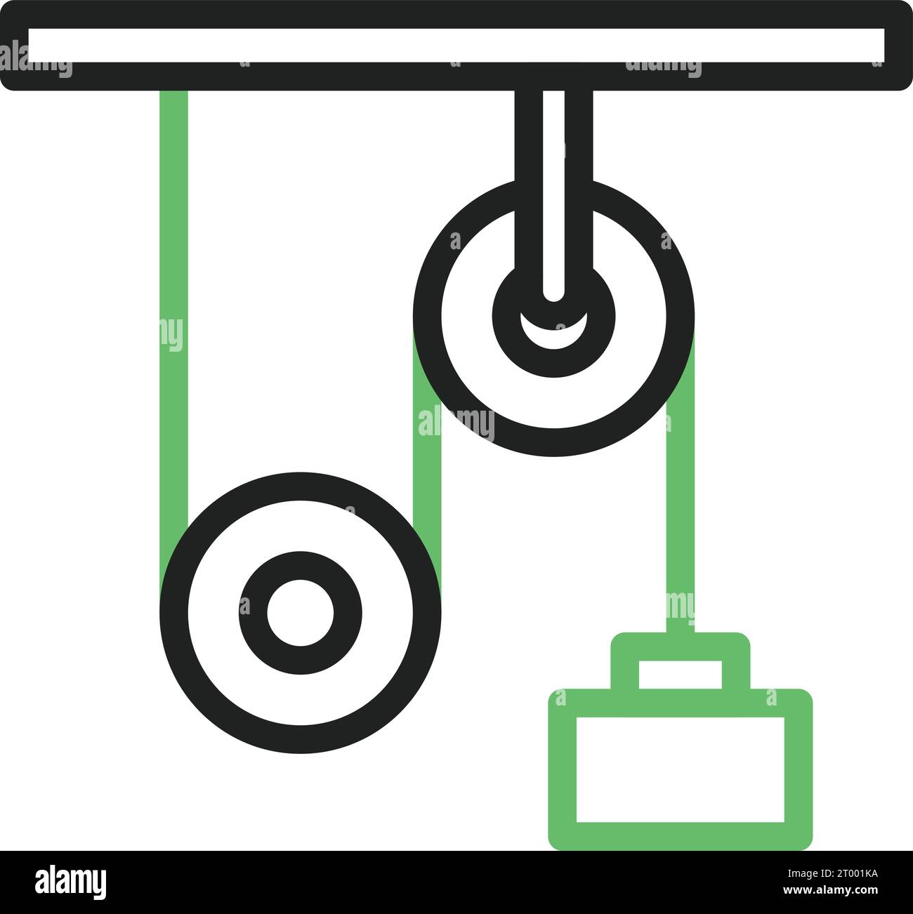 Pulley icon vector image Stock Vector Image & Art Alamy