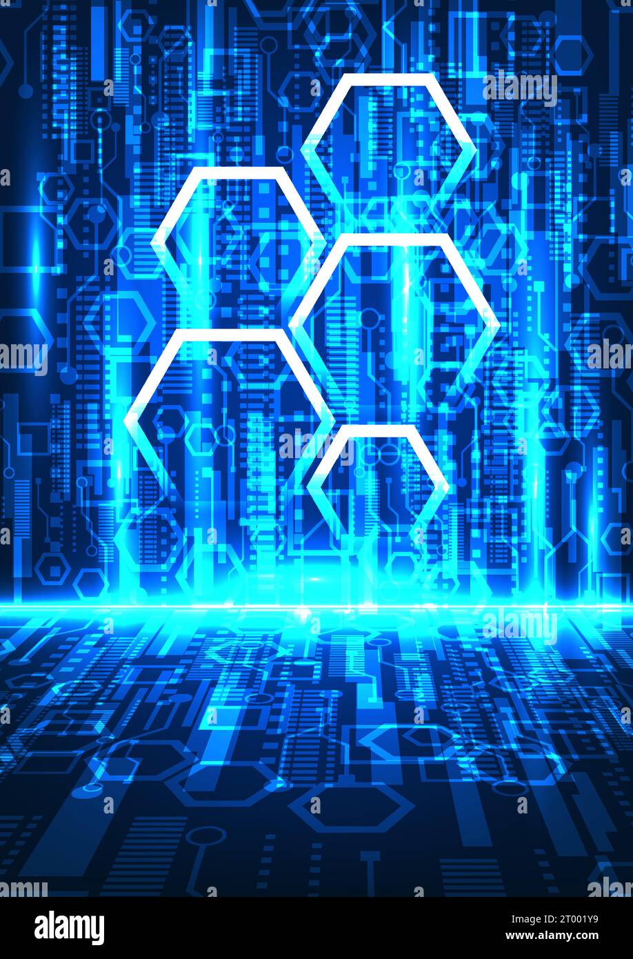 Abstract technology background data Stock Vector Images - Alamy