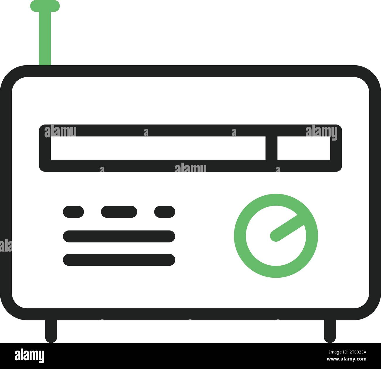 Radio icon vector image. Suitable for mobile application web application and print media. Stock Vector