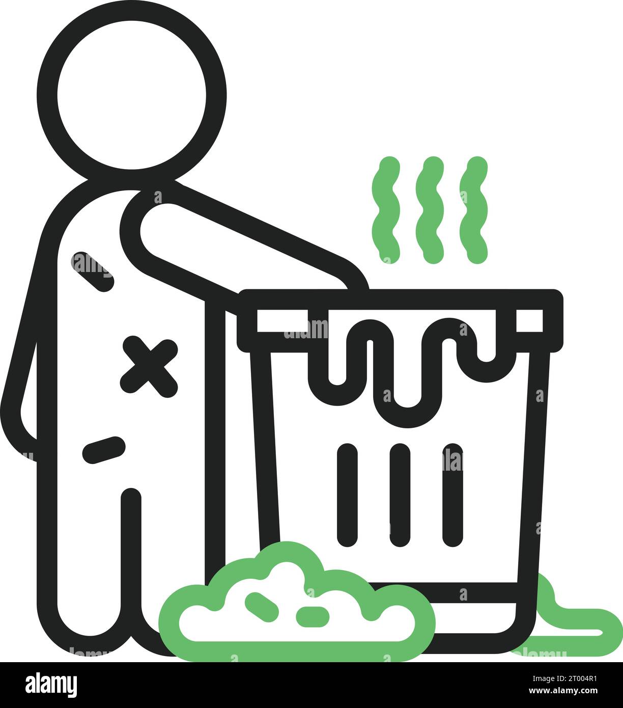 Scavenger icon vector image. Stock Vector