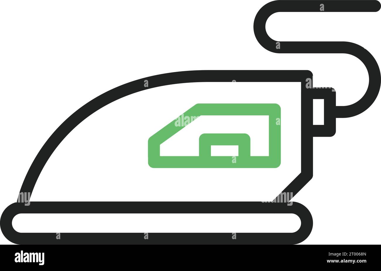 Steam Iron icon vector image. Suitable for mobile application web application and print media. Stock Vector