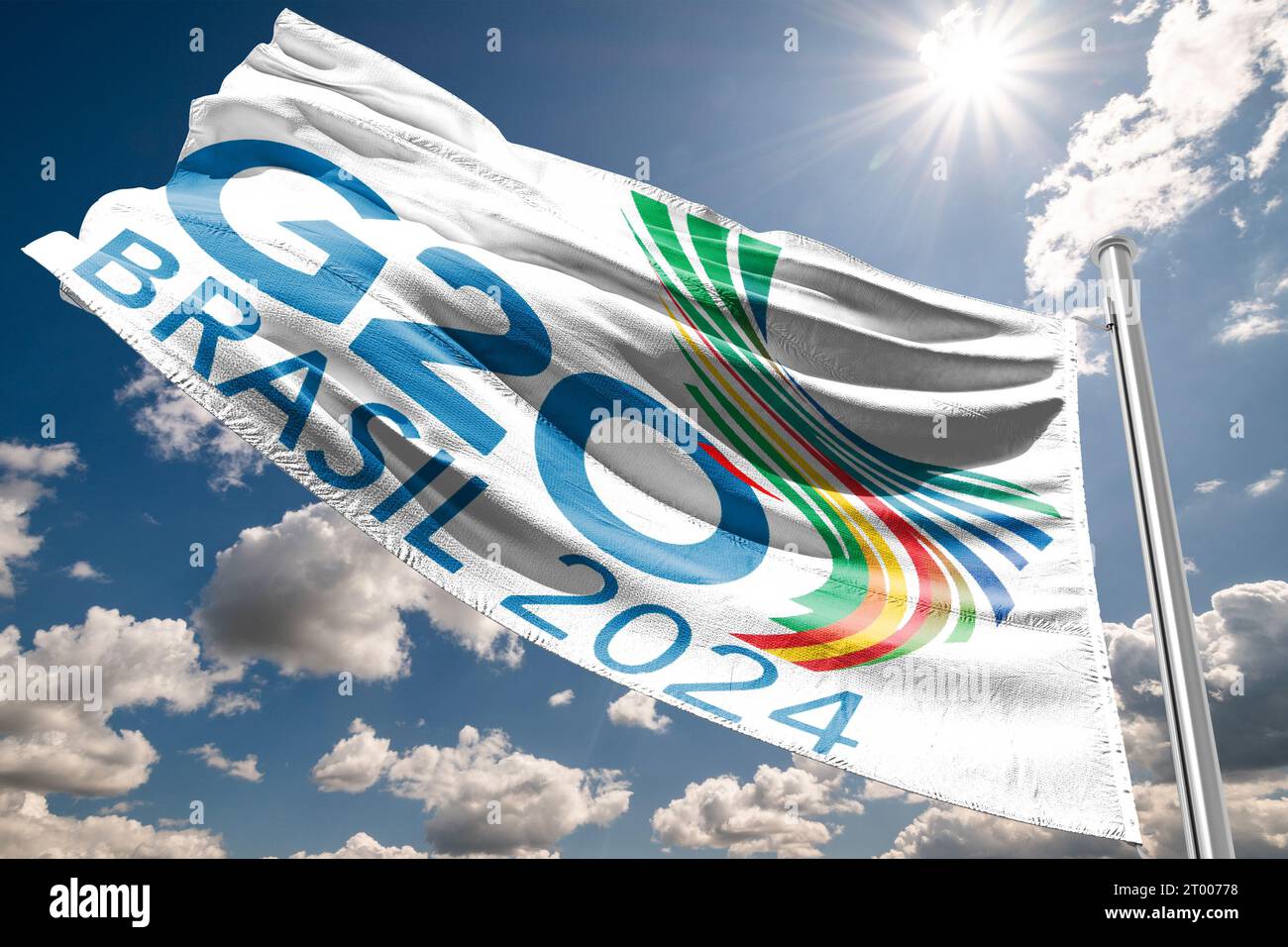 The 2024 G20 Rio de Janeiro summit Stock Photo