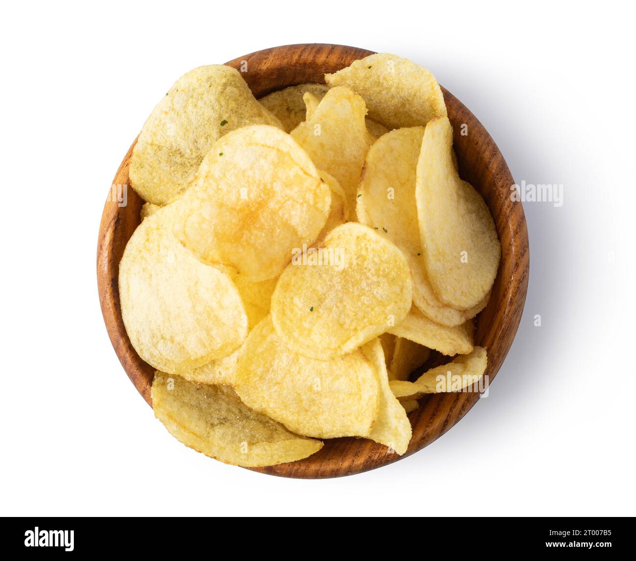 Potato Crisps Stock Photo