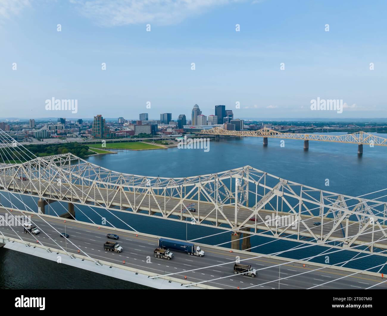 Latitude Run® Louisville Kentucky Skyline On The Ohio River Photo