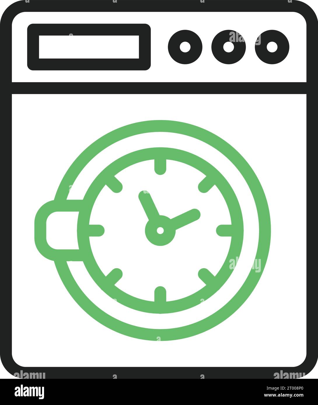 Timer icon vector image. Suitable for mobile application web application and print media. Stock Vector