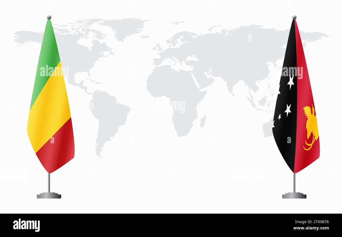 Official flag papua new Stock Vector Images Alamy