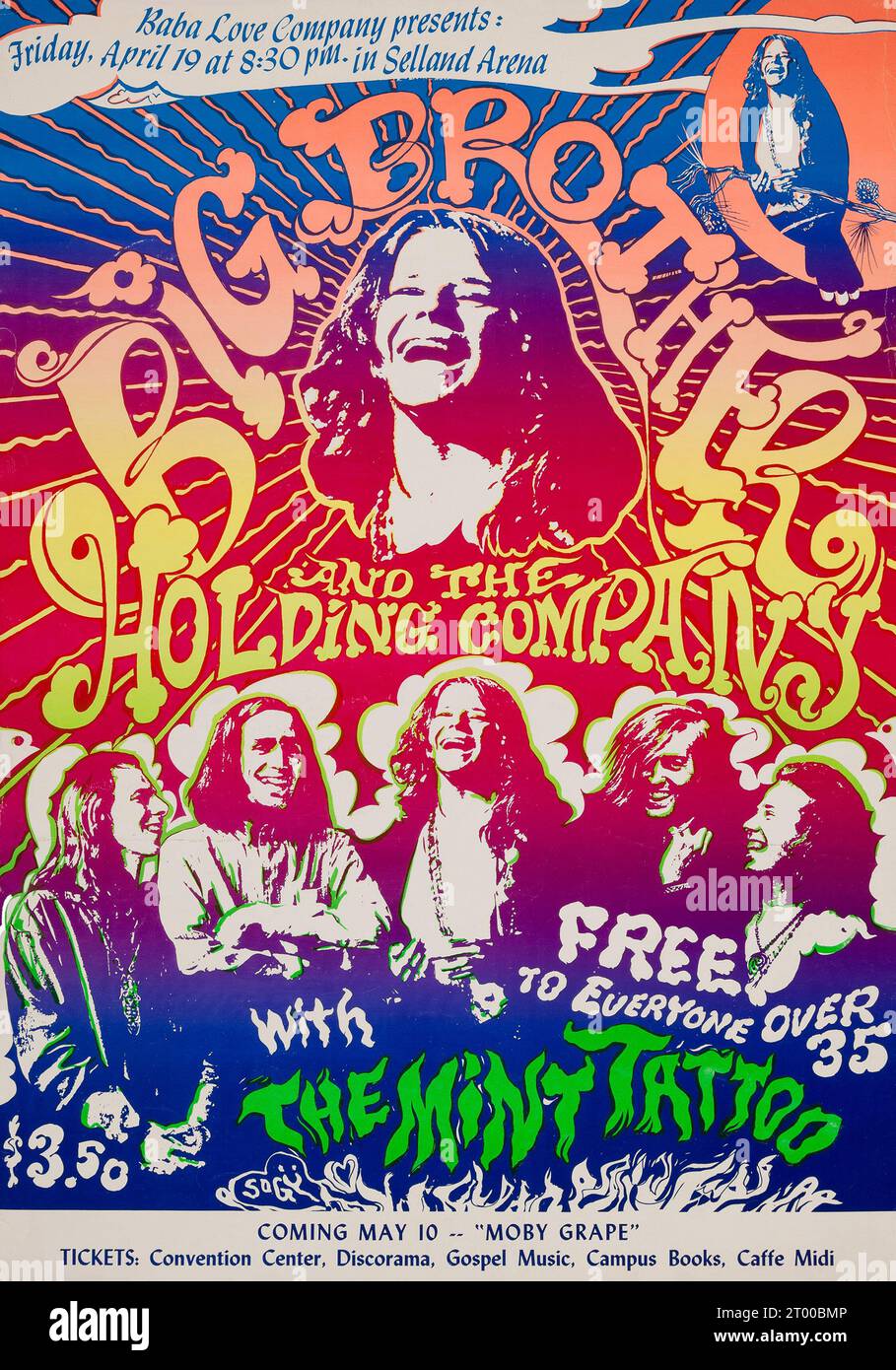 Big Brother and the Holding Company featuring Janis Joplin - The Mint ...
