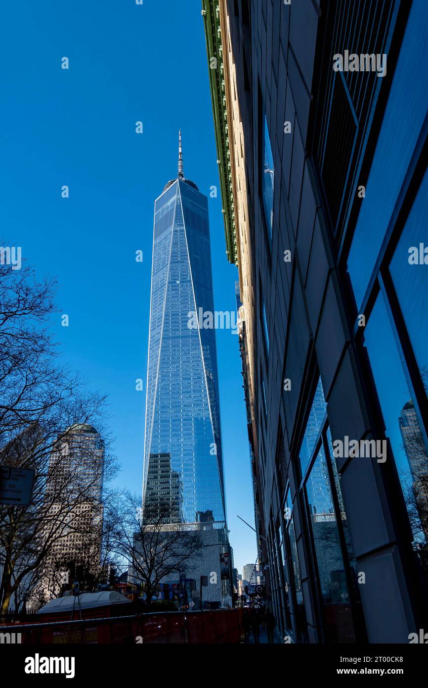 Freedom Tower One World Trade Center In New York Stock Photo - Alamy