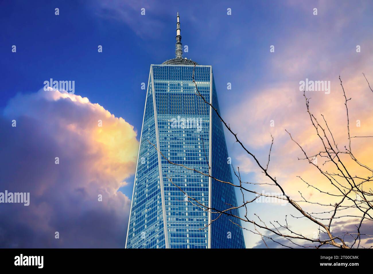 Freedom Tower One World Trade Center In New York Stock Photo