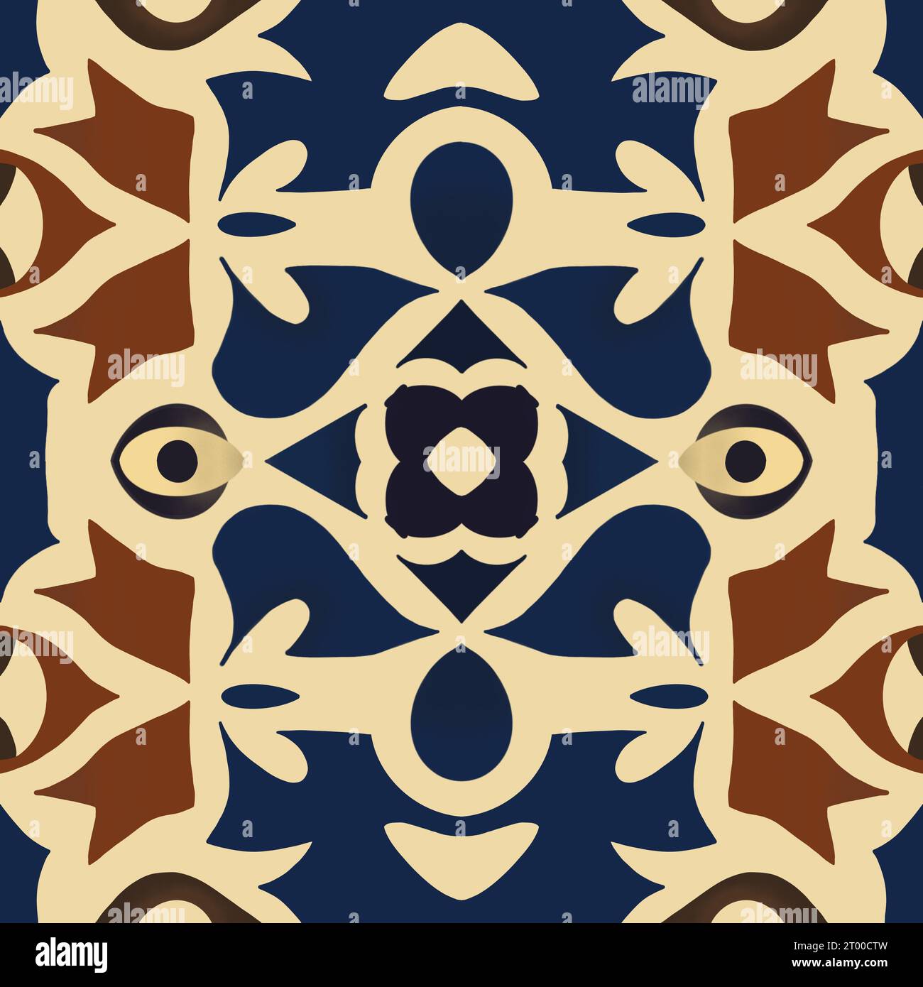 Retro Batik Seamless pattern retro vintage style 90 boho batik pattern tribal ...