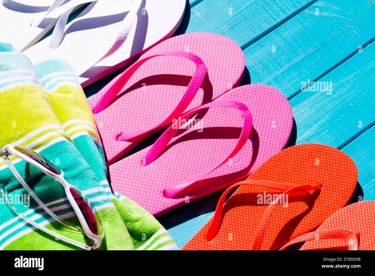 Flip flops Stock Photo