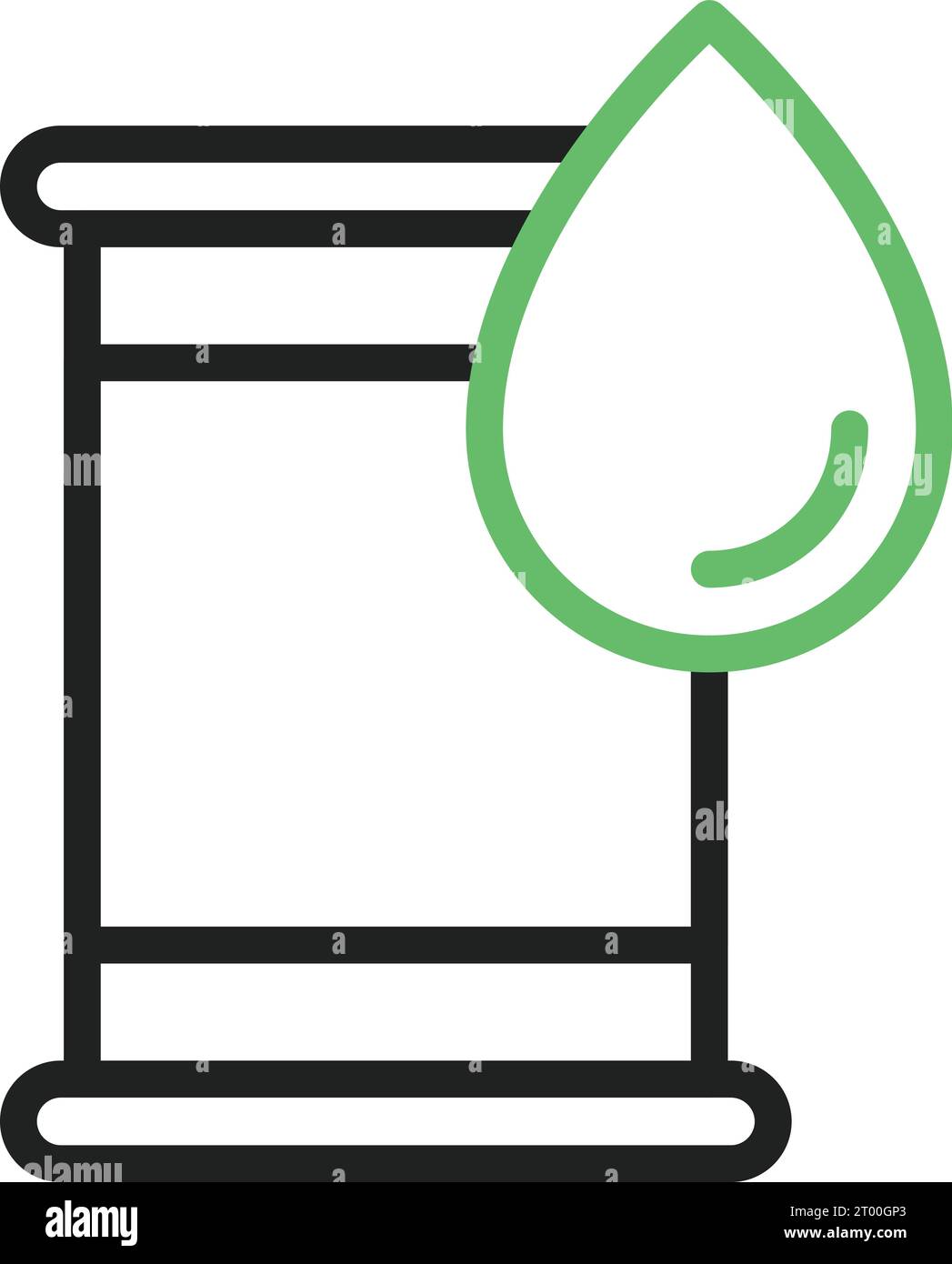 Dippel Oil icon vector image. Stock Vector