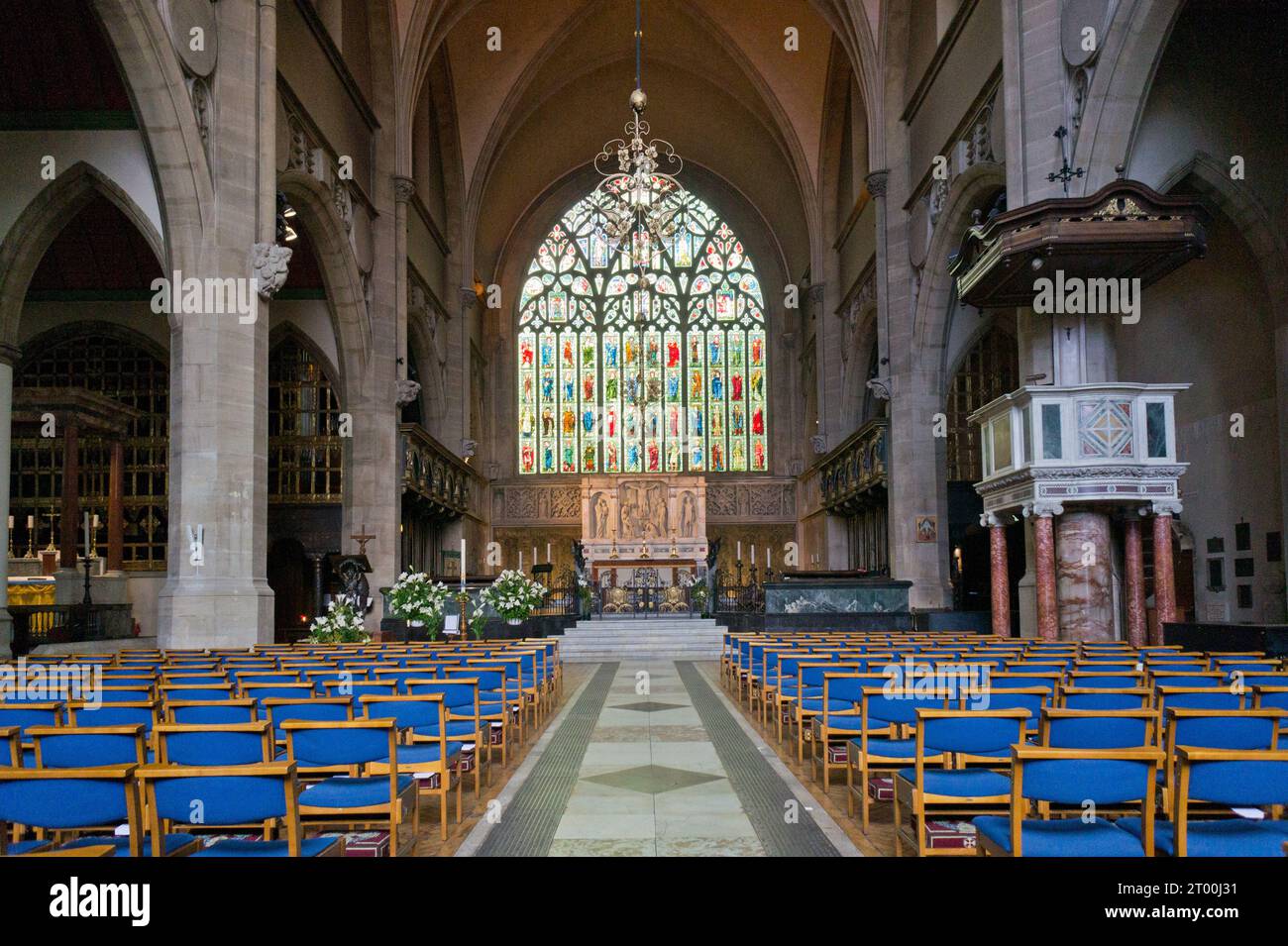 Interior Of Holy Trinity Church Sloane Street London Built 1890 In 