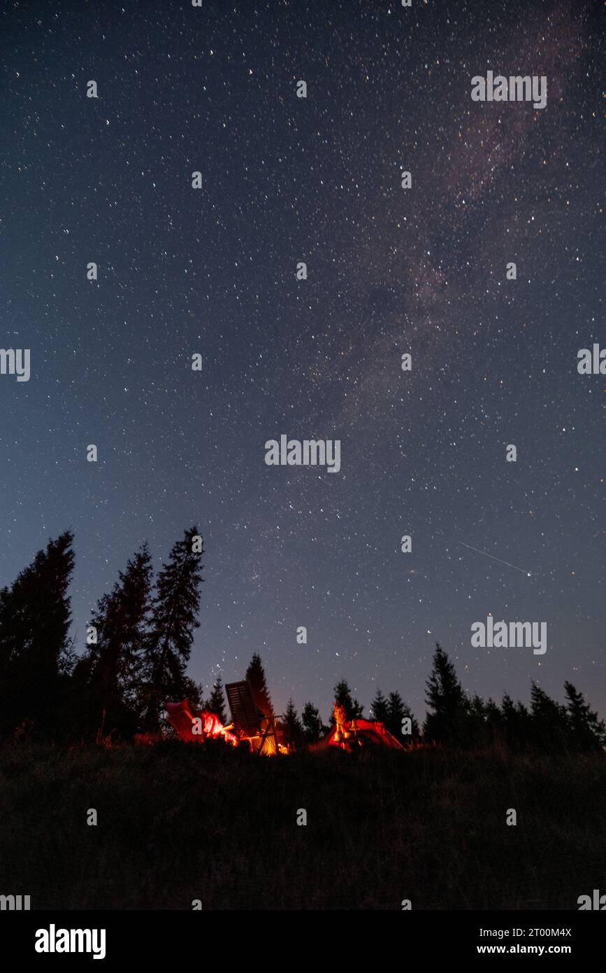 Starry night view hi-res stock photography and images - Alamy