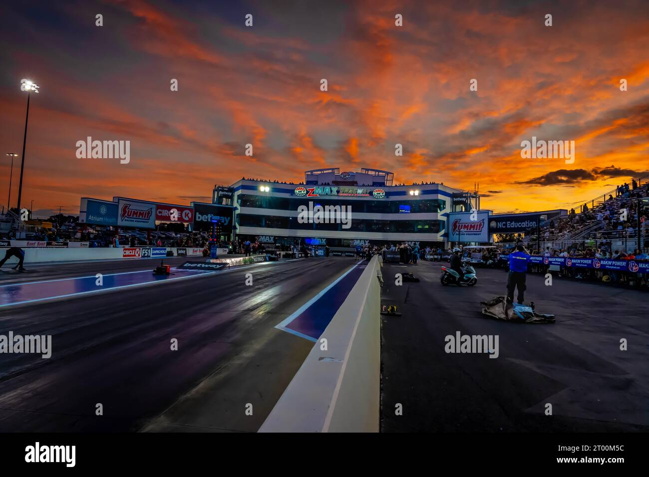 NHRA Series: September 22 Betway Carolina Nationals Stock Photo