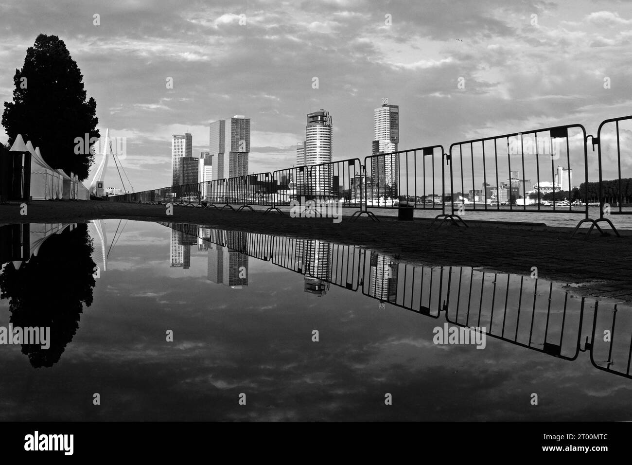 Rotterdam maas Black and White Stock Photos & Images - Alamy