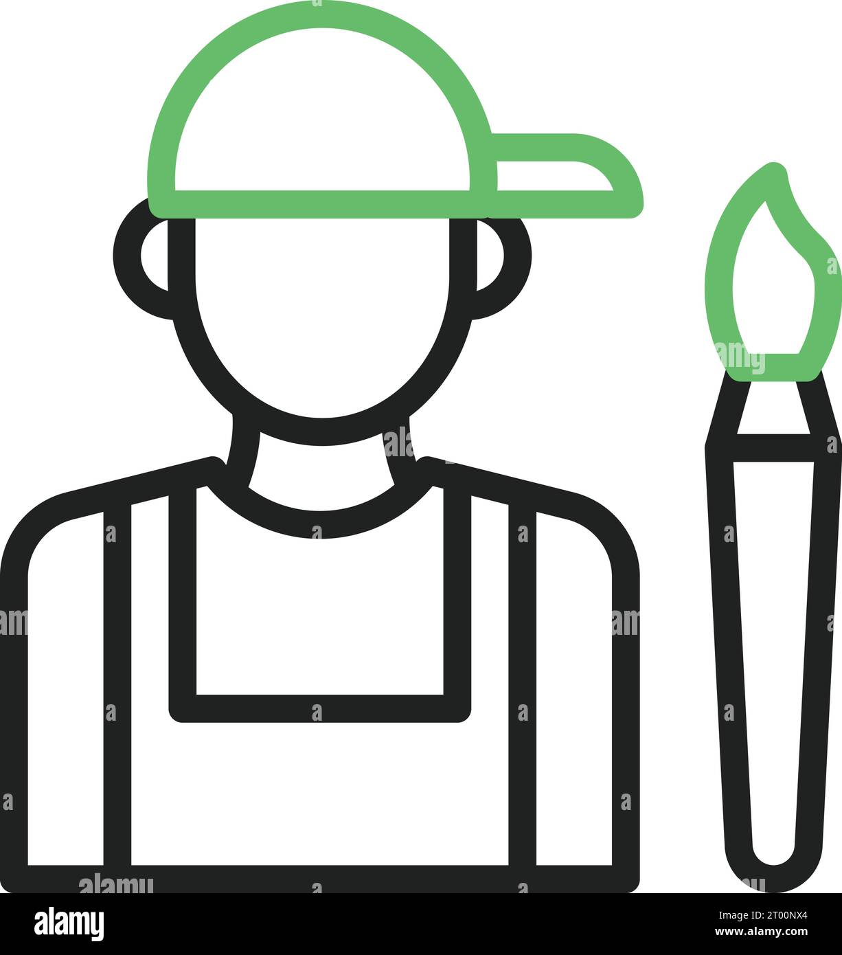 Painter icon vector image Stock Vector Image & Art - Alamy