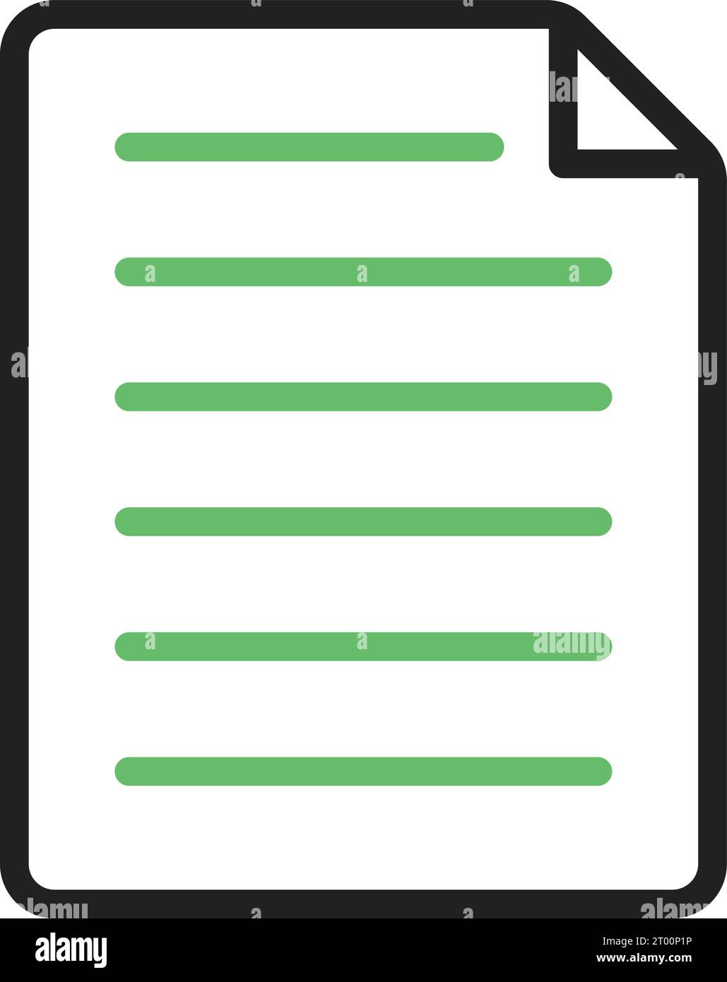 Paper icon vector image Stock Vector Image & Art - Alamy