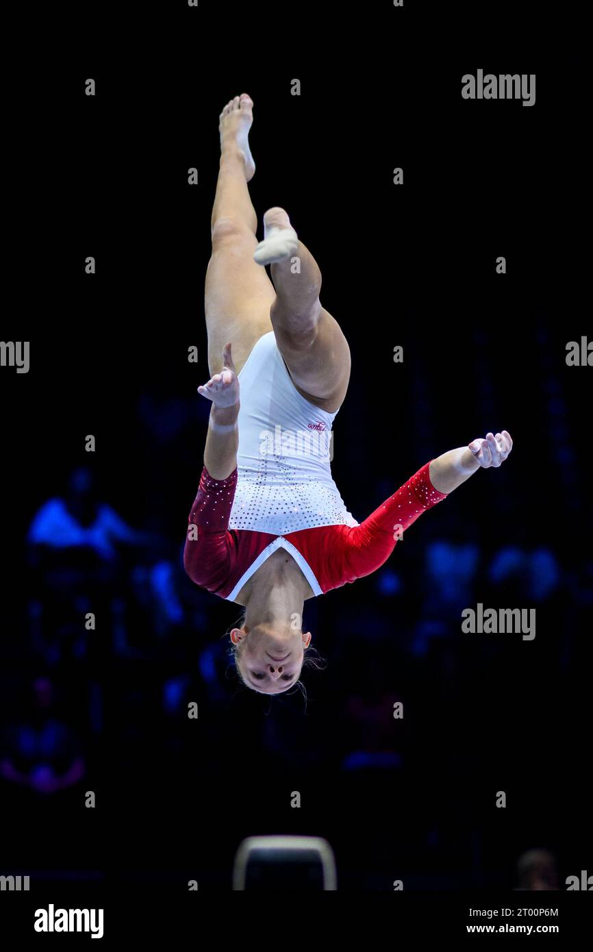 Antwerpen, Belgium. 02nd Oct, 2023. Gymnastics: World Championship