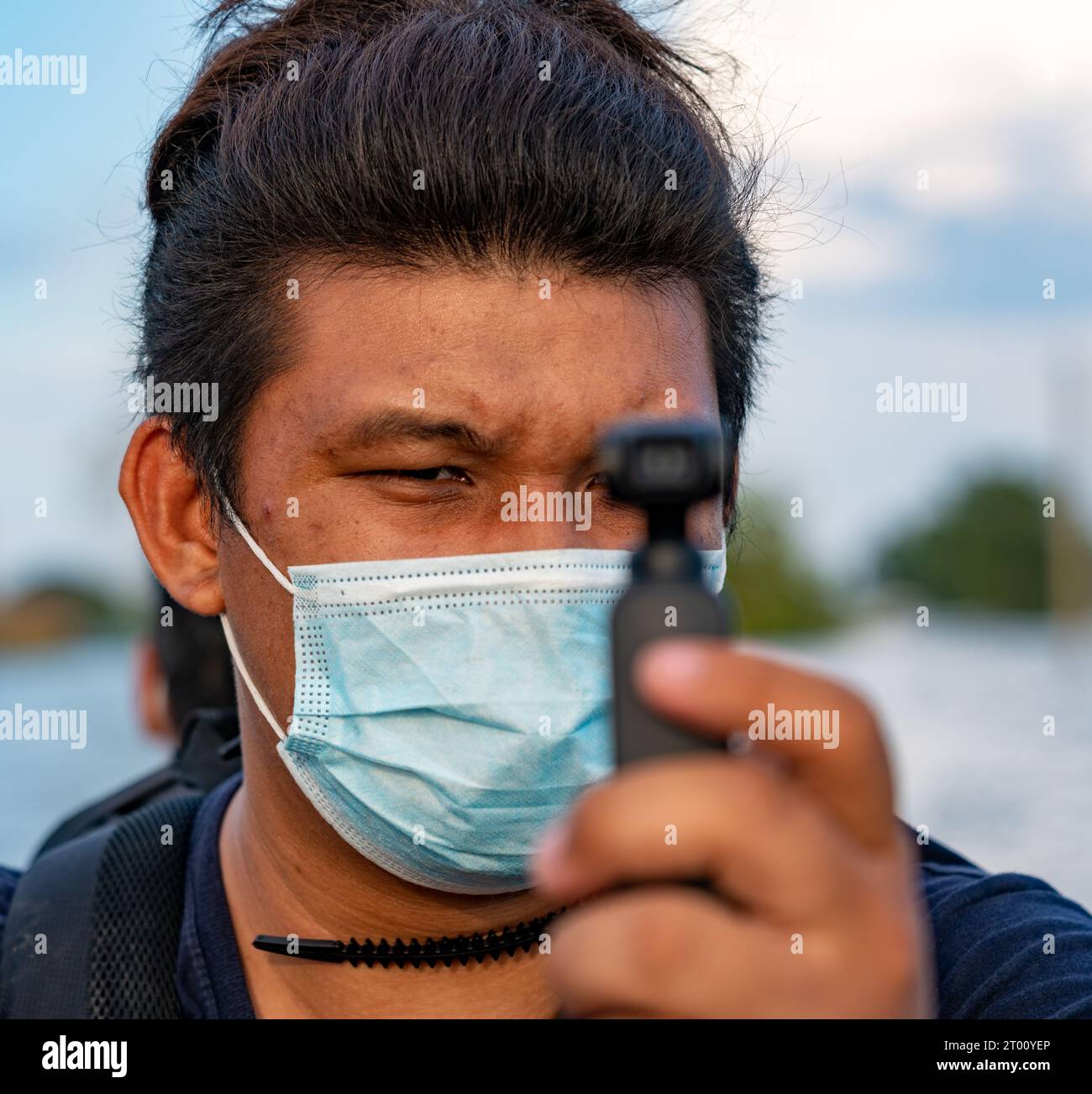 Floods and Recue Agencies in Thailand Stock Photo