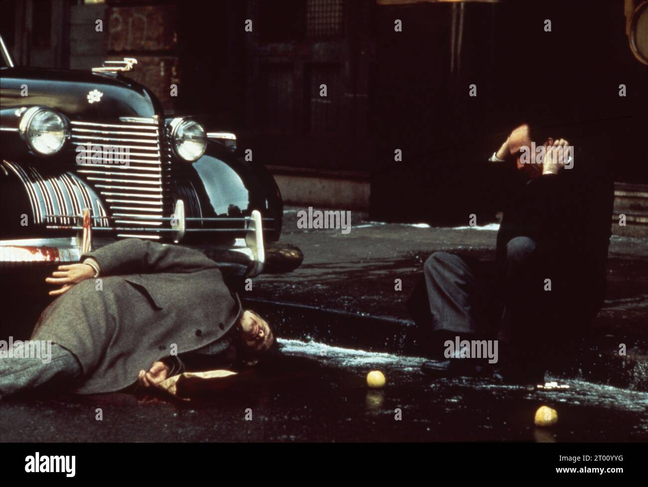 The Godfather Year : 1972 USA Director: Francis Ford Coppola Marlon Brando, John Cazale Stock Photo