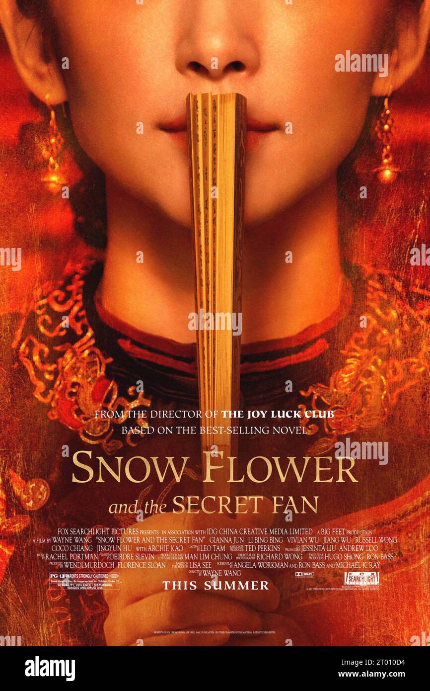 Snow Flower and the Secret Fan Year : 2011 China / USA Director : Wayne Wang American poster Stock Photo