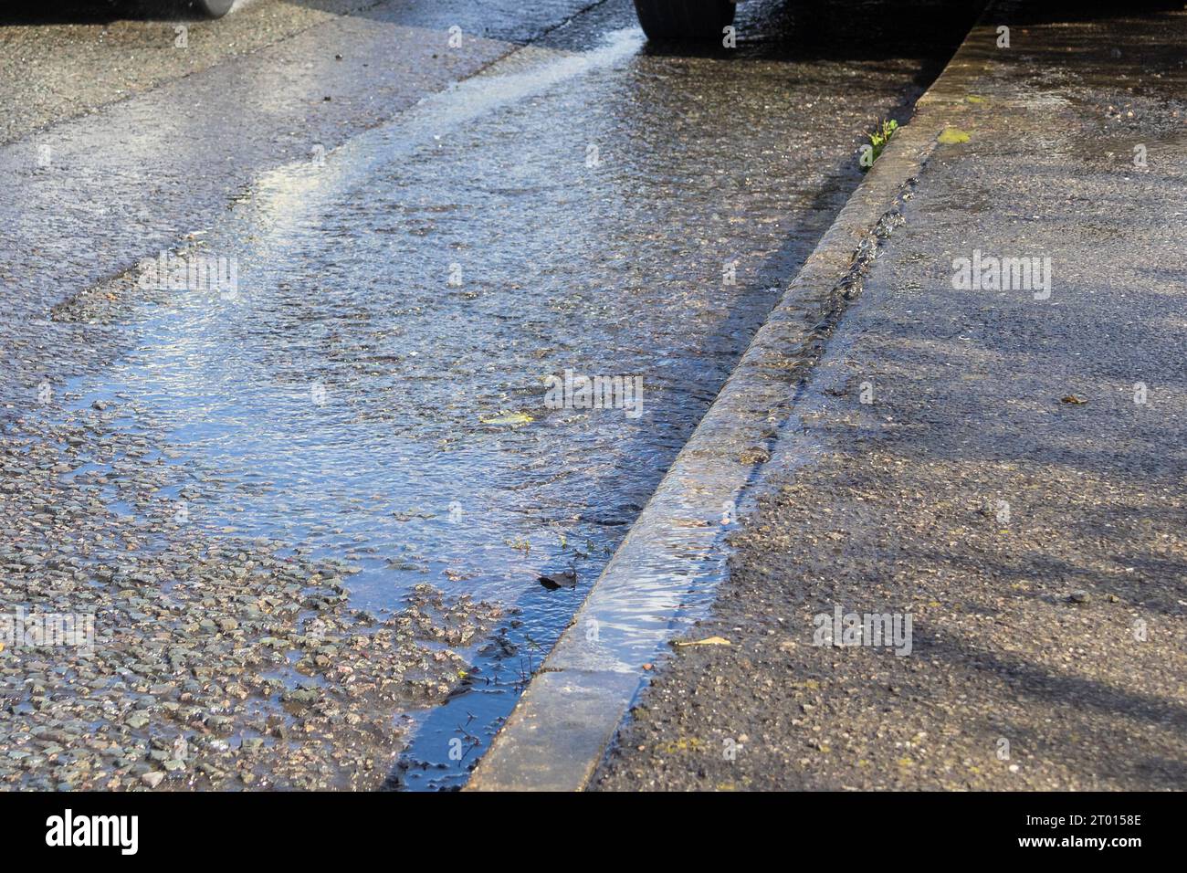 Ashford, Kent, UK. 3rd Oct, 2023. Residents in the Kingsnorth district