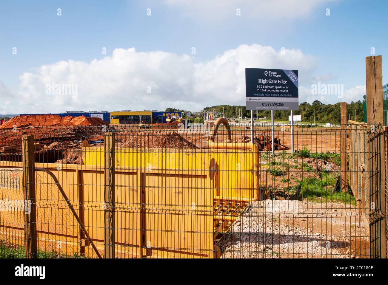 High Gate Edge New home development near Ikea in Exeter EX2 places
