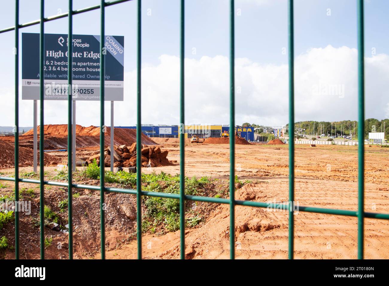 High Gate Edge New home development near Ikea in Exeter EX2 places