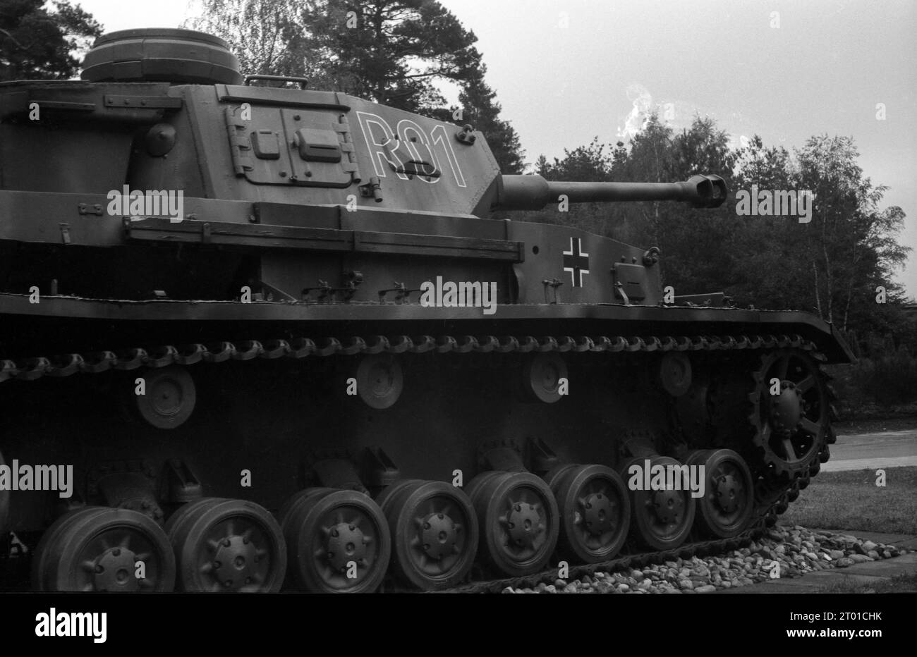 Befehlspanzer / Befehlspanzerwagen Panzerkampfwagen IV PzKpfw IV Panzer IV Ausf. H Stock Photo