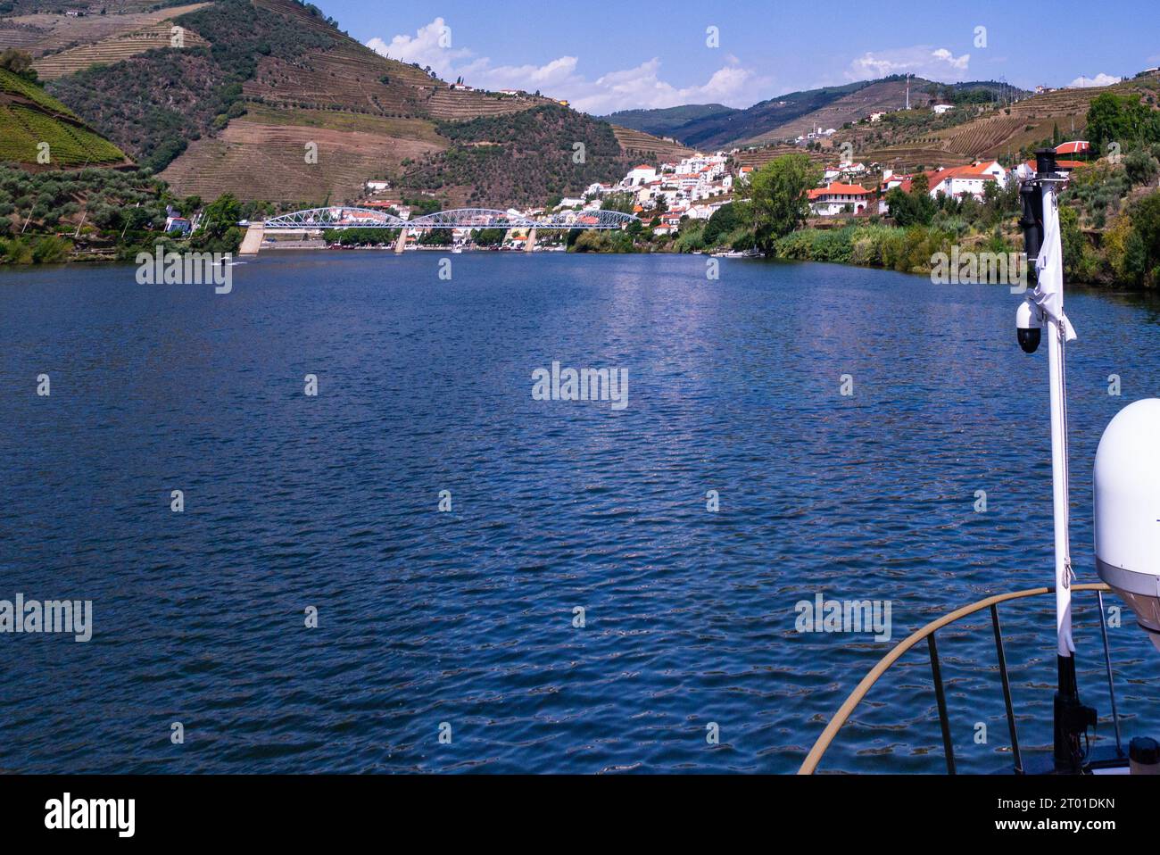 Pinhao wine town calm river douro hires stock photography and images