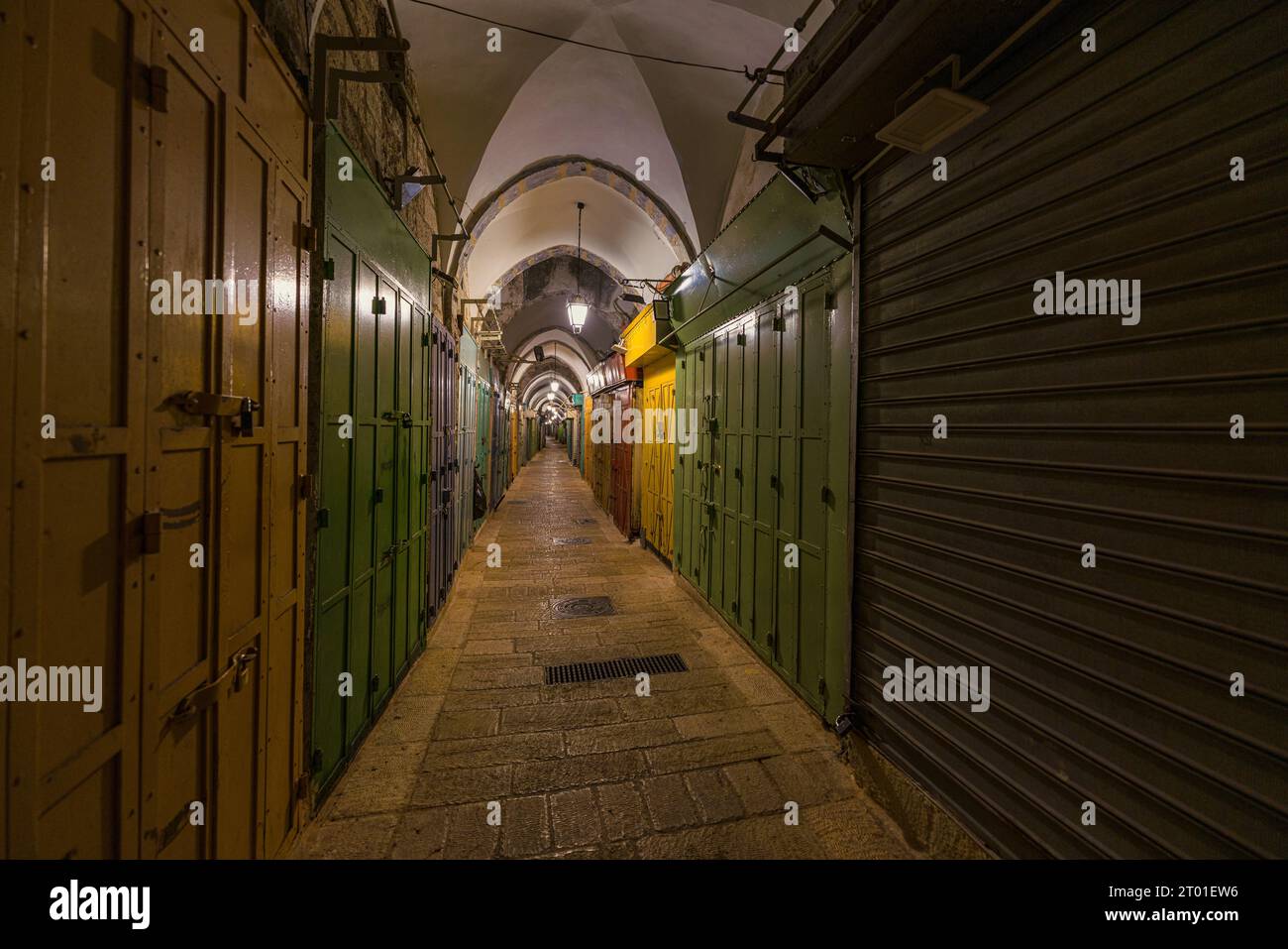 Israel jerusalem old city doors hi-res stock photography and images - Alamy