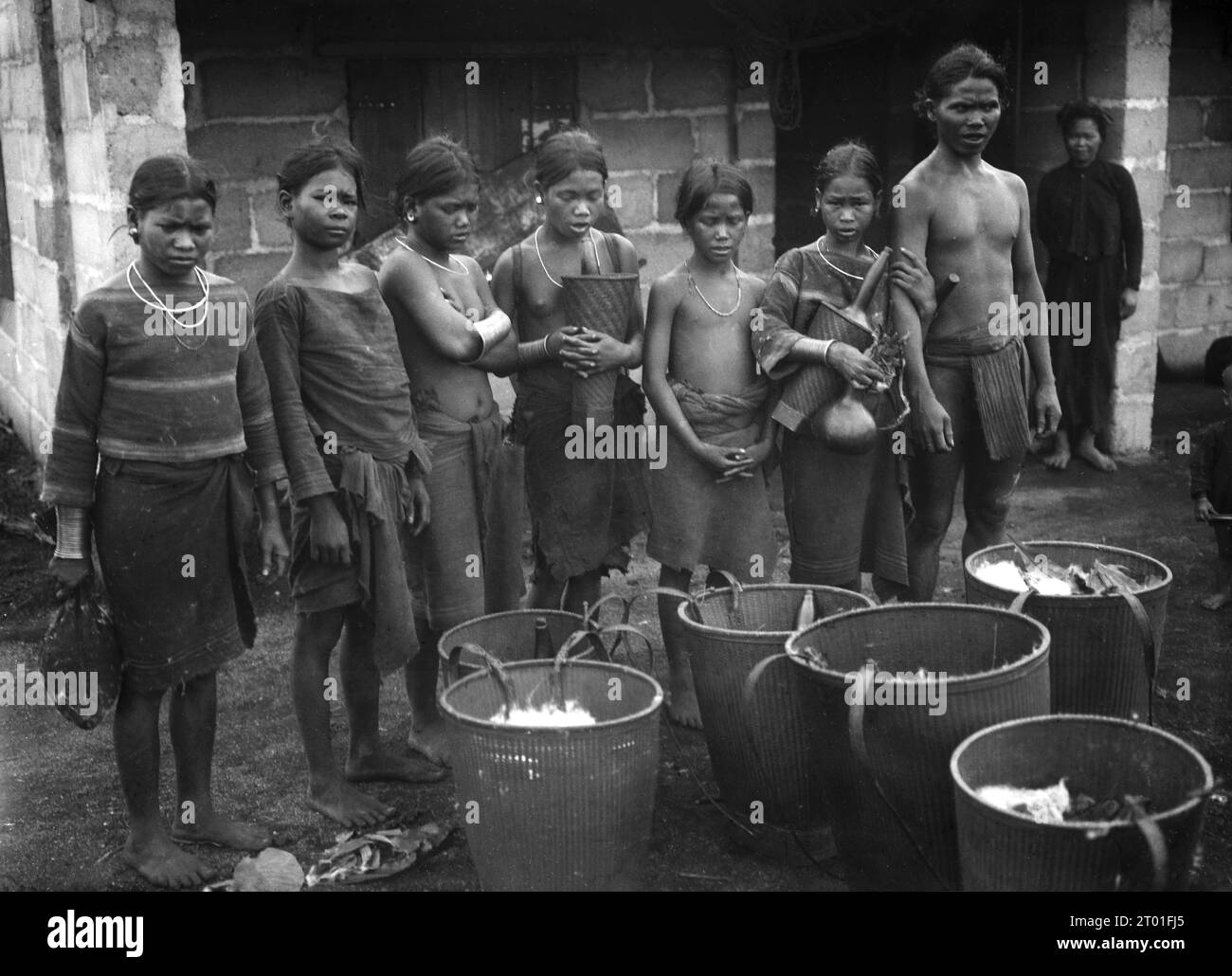 INDOCHINA, colonial era, rural people, around 1925 Stock Photo - Alamy