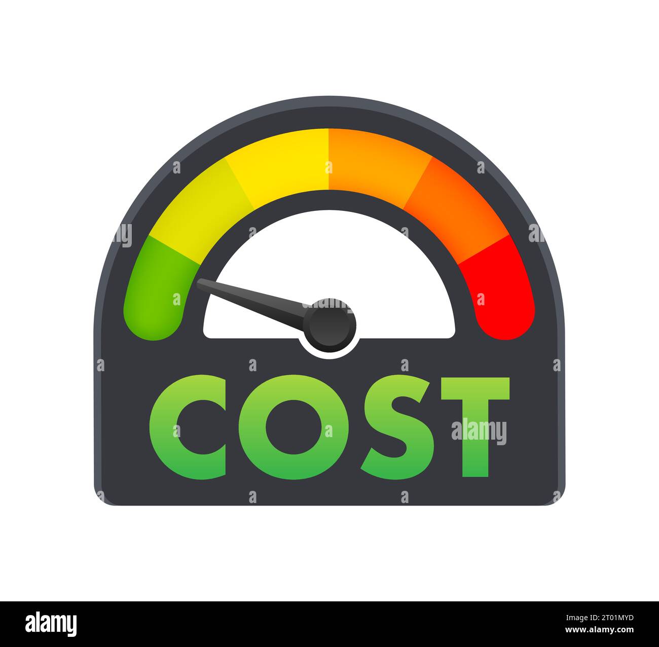 Cost reduction Level Meter, measuring scale. Cost reduction Level