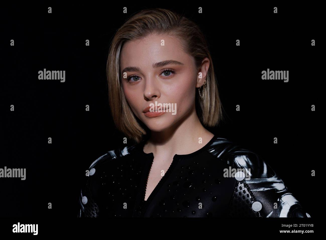 Chloe Grace Moretz attends the Louis Vuitton Womenswear Fall/Winter 2022/ 2023 show as part of Paris Fashion Week on March 07, 2022 in Paris, France.  Photo by Laurent Zabulon/ABACAPRESS.COM Stock Photo - Alamy