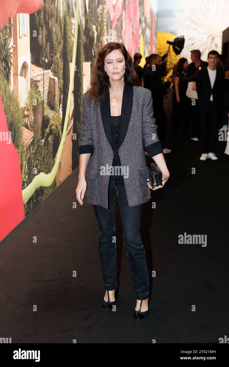 Anna Mouglalis at the Chanel fashion show during the Spring Summer 2024 Collections in Paris, France on October 3, 2023. (Photo by Jonas Gustavsson/Sipa USA) Credit: Sipa USA/Alamy Live News Stock Photo