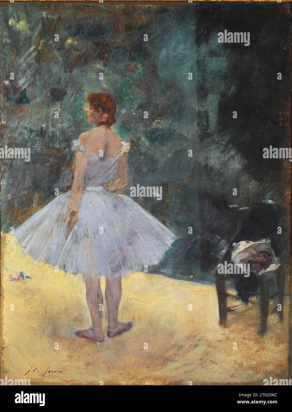 Forarin Jean-Louis Forain - The Dancer Stock Photo - Alamy